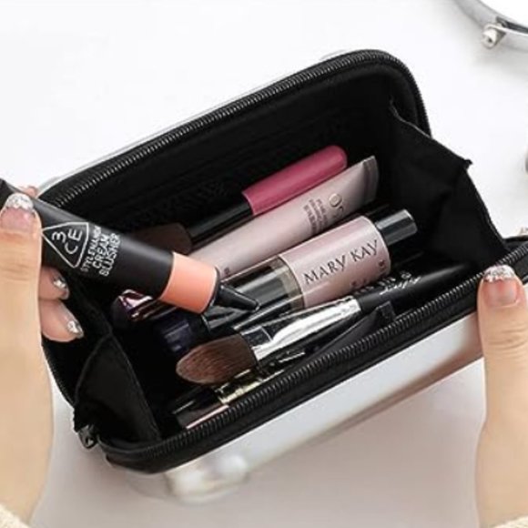 Orange Suitcase/Luggage Crossbody Wristlet Messenger Shoulder Bag Handba… - Picture 5 of 6